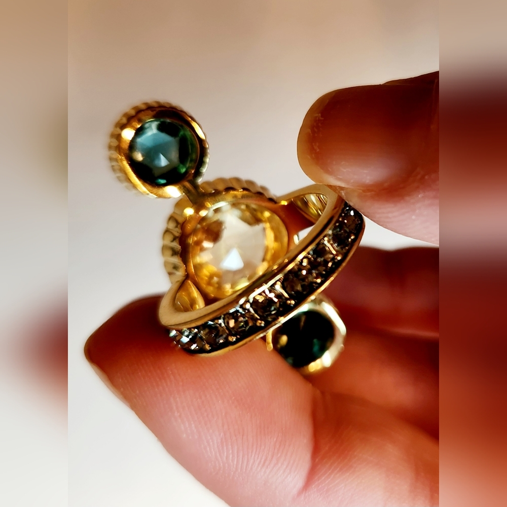 Henri Bendel Size 9 Cocktail Ring - Picture 2 of 4
